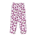 thumbnail image 5 of Goofa Orchids Flowers Printed Soft Pajama Pants for Women, Wide Leg Comfy Casual Lounge Yoga Pants-Large, 5 of 9