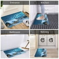 thumbnail image 6 of Goofa 16"x24" Inches Mountain Cottage In Snow Doormats for Outdoor Entrance - Non-Slip Welcome Mat, Heavy Duty Door Mats Outdoor, Spring Doormat, 6 of 9