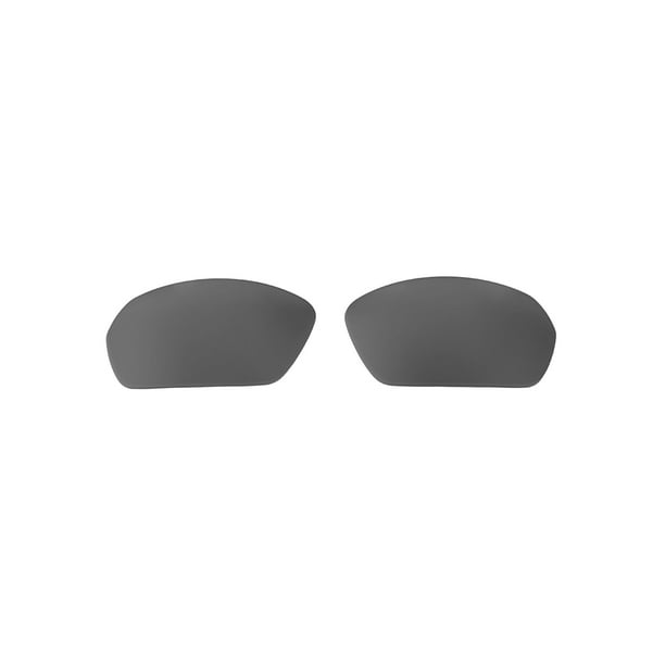 Walleva Black Polarized Replacement Lenses for Under Armour Battlewrap