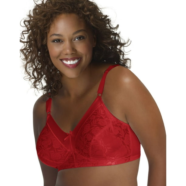 Just My Size Just My Size Women's Satin Stretch Wireless Bra, Style