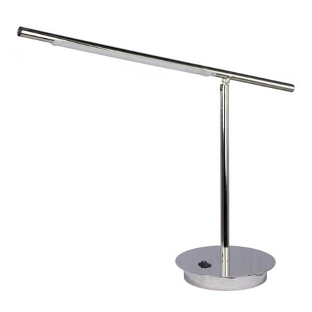 - Metal Table Lamp in Polished Nickel