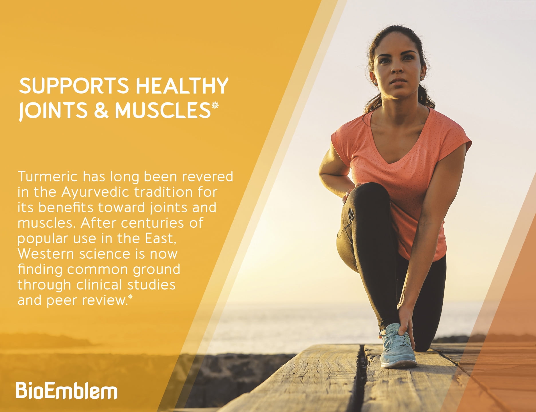 Turmeric Curcumin Supplement with BioPerine | Joint Support & Heart Health | With Organic Turmeric Powder & 95% Curcuminoids Extract | California Made, Non-GMO, 30-Day Supply