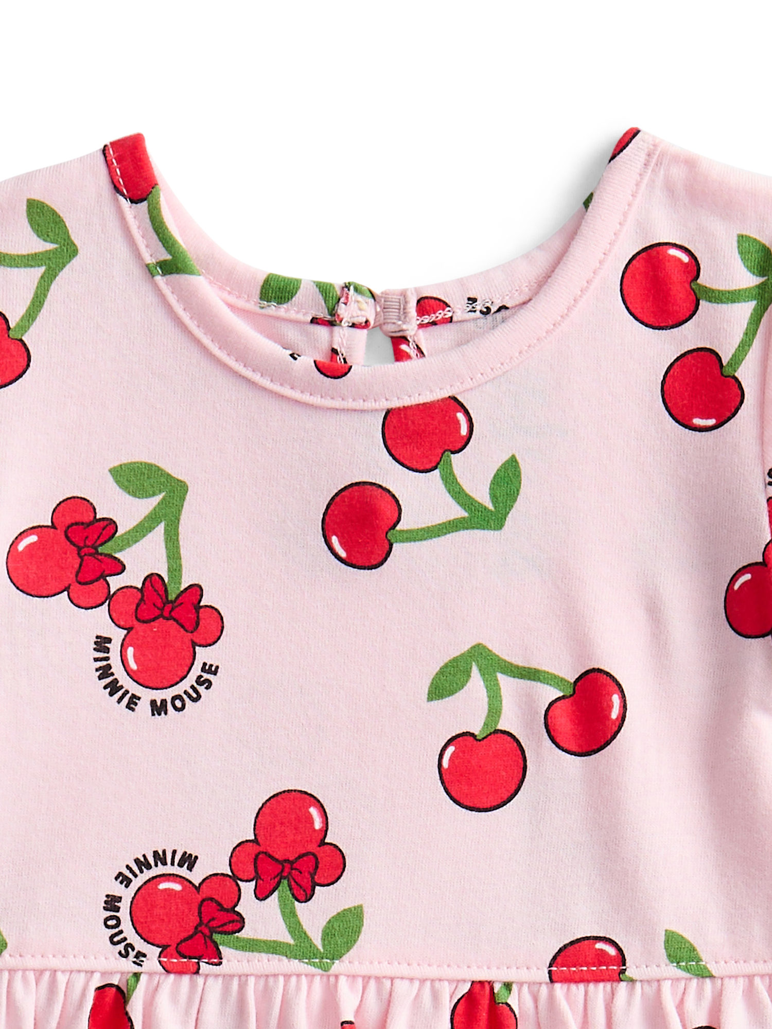 Minnie Mouse Baby Girl Allover Print Dress with Diaper Cover photo 2