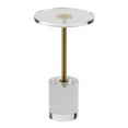 thumbnail image 1 of VEVOR Table d'Appoint en Acrylique Transparent, Table d'Appoint en Acrylique avec Base Solide, Plateau Rond de 11,9 x 11,9 Pouces, 21,4 Pouces de Hauteur, pour Café, Boisson, Nourriture, Collation Utilisée au Salon, à la Chambre et au Bureau, 1 of 9