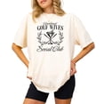 thumbnail image 2 of Abandoned Golf Wives Social Club Shirt for Women Funny Martini Golf Wife Tee Ivory Shirt Adult Medium, 2 of 4