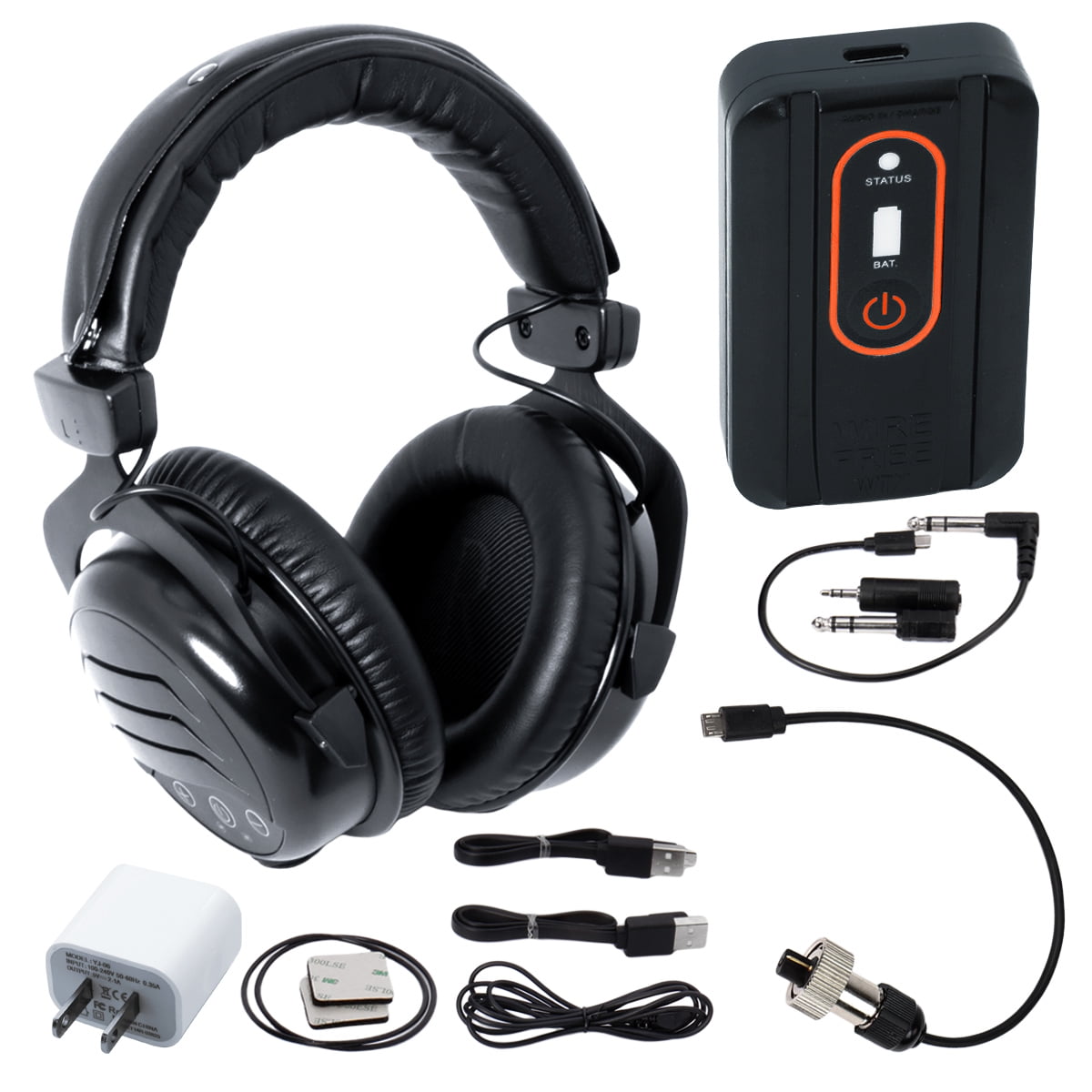 Deteknix W3 Pro Headphones with 1/8 Plug for Metal Detectors