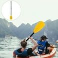 thumbnail image 1 of CHICHUMID 1Pair French Style Black Plastic Boat Paddles Detachable Oars Durable Ribbed Blades for Rowing, 1 of 8