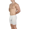 thumbnail image 6 of Men's Obviously F09-1A EliteMan AnatoMAX 6 Inch Boxer Brief (White 2XL), 6 of 6