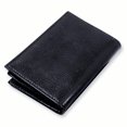 thumbnail image 1 of Black Leather Smart Card Case Wallet, 1 of 5