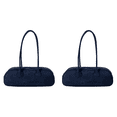 thumbnail image 1 of Bolso Mano Boston Ante para Mujer Hombro Con () Azul, 1 of 4