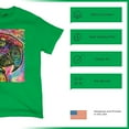 thumbnail image 4 of Tee Hunt Dean Russo Colorful Parrot T-Shirt Exotic Bird Beak Feather Men's Tee, Green, XX-Large, 4 of 5