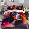 thumbnail image 2 of 3 Pieces Duvet Cover Set Field Spaniel Dog 3D Print Bedding 1 Duvet Cover 2 Pillowcases Natural Animals Comforter Sets Soft Breathable for Boys Girls Children aC8DHC, 2 of 5