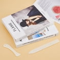 thumbnail image 6 of 1 Set Bookbinding Kit Including Cotton Gauze Fabric DIY Crafts with Plastic Letter Opener Knife Tools Mixed Color 115x52x0.03cm 4 sheets, 6 of 7