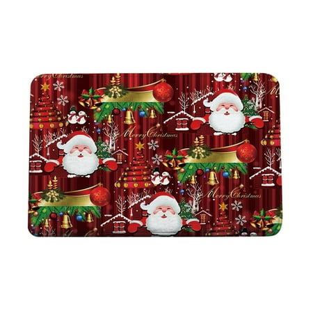 

Fjofpr Clearance Foot Cushions Christmas Cartoon Home Door Mat Absorbent Mat Living Room Kitchen Floor Mat