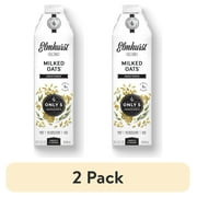 (2 pack) Elmhurst, Plant - Based, Milked Oats, 32 fl oz Bottle