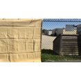 thumbnail image 1 of 10 ft. x 20 ft. - Sand Color Premium Privacy Fence Screen, 90% Blockage, Great for Back Yard Fence, Construction Site, Tennis Court, Kennel, Made By Xtarps, 1 of 5