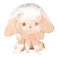 thumbnail image 2 of Figura de peluche de conejo Hugo 9,84 pulgadas Cinta de puntos rosas, 2 of 10