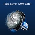 thumbnail image 3 of Handheld Car Vacuum Cleaner 120w 7000pa Rechargeable For Car Silver, 3 of 5