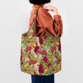 thumbnail image 4 of Wukai Bright Mushrooms Sturdy and Stylish Reusable Canvas Tote Bag: Eco-Friendly, Heavy-Duty Grocery Shopping Bag with Reinforced Handles, 4 of 7