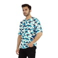thumbnail image 3 of Inkmeso Printed Casual Short Sleeve T-shirt For Men's Holiday Beach Wear Tee Cotton Jersey Tropical Shirts, 3 of 7