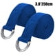 thumbnail image 2 of Bandas de fitness para ejercicios de estiramiento, fabricadas con algodón suave y duradero con hebilla de anilla., 2 of 5