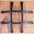 thumbnail image 1 of Agave Ironworks GR009-01 Calandre Carrée à Queue Plate Noir, 1 of 1