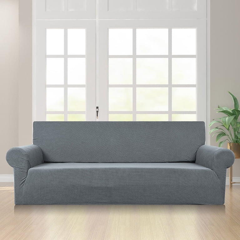Premium Elastic Stretch Sofa Slipcover – Fits 1/2/3/4 Seater Settees, Art Deco, Machine Washable