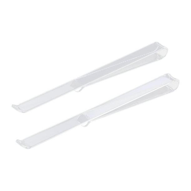 Clips para partituras, tira de fijación portátil transparente, abrazadera para libros de música para exteriores para atril