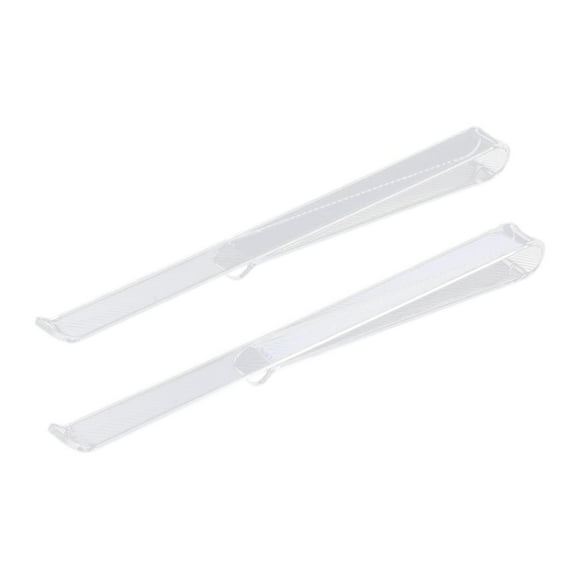 Clips para partituras, tira de fijación portátil transparente, abrazadera para libros de música para exteriores para atril