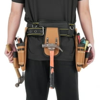 Waist Pack,Belt With Ideal Tool Carpenters Pouch And Waist Adjustable Tool Pouch Duty Tool Vest With Heavy Duty Waist Support Ideal Xinzy Wotao Set of shoulder straps & waist belt & three bags