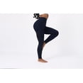 thumbnail image 4 of Women's Thick High Waist Yoga Exercise Stretch Stretch Pants Tummy Control Slimming Lifting Anti Cellulite Scrunch Booty Leggings Ruched Butt Seamless Tights Sport Workout, 4 of 7