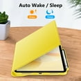 thumbnail image 3 of Fintie Case for iPad (A16) 11th Generation 11 Inch (2025), iPad 10th Generation 10.9 Inch (2022), 360 Degree Rotating Protective Stand Cover with Pencil Holder, Yellow, 3 of 10