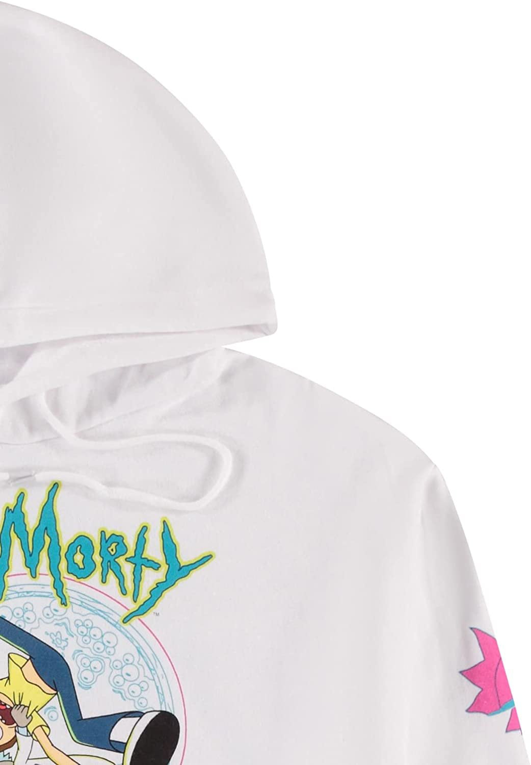 AND MORTY Mens Hoodie Mens Multi Print Sweatshirt - Rick & Morty, Summer, Squanchy Classic Hoodie White, Large - Walmart.com
