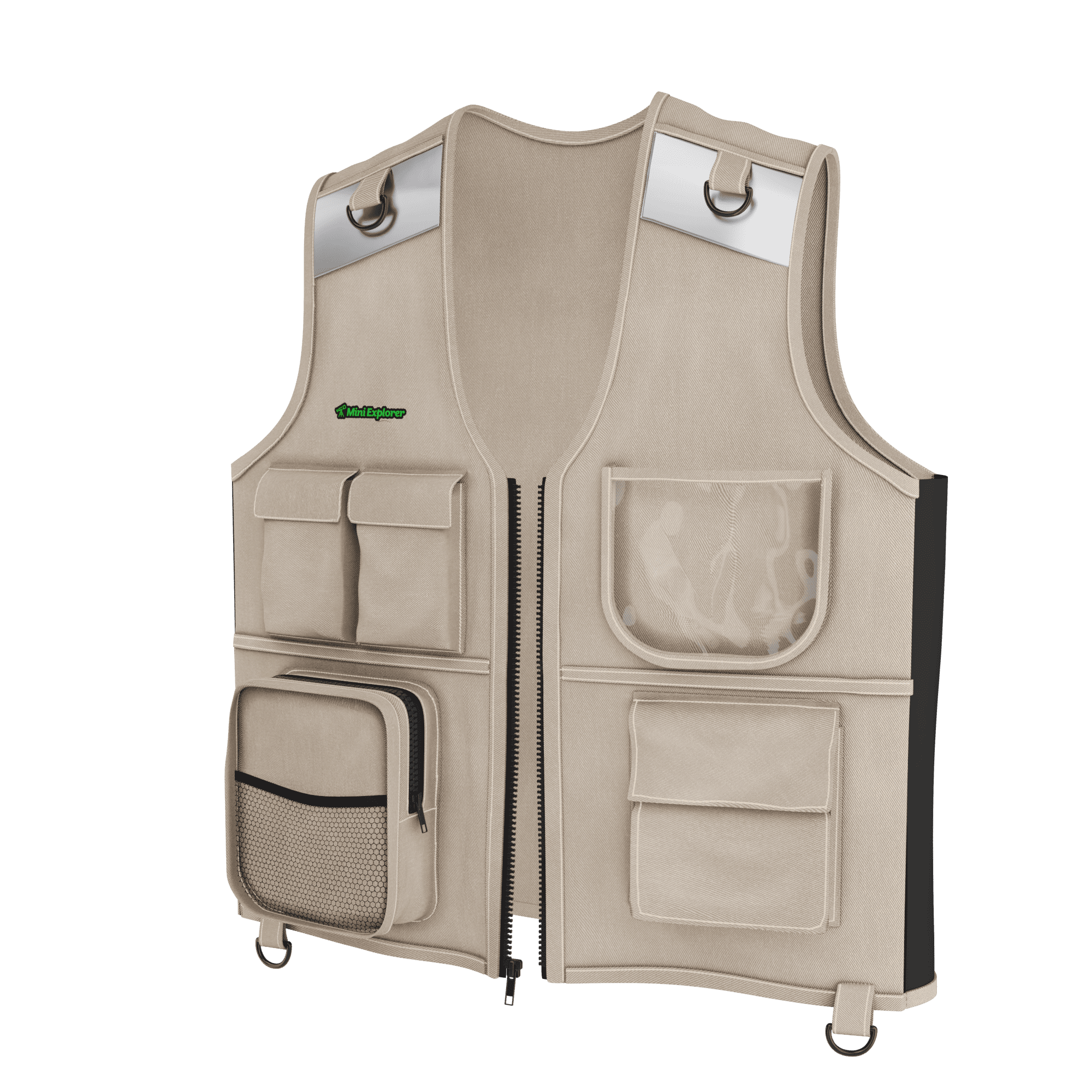 Outdoor Explorer Set - Cargo Vest & Hat for Young Kids Ages 4-6 - Durable  Fabric, 5 Pockets, Safety Reflective Strips - Great Safari Gift for The  Young Backyard Explorer - Park Ranger - Pale 