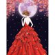 thumbnail image 3 of Cuadros Decorativos Adornos en forma especial vestido rojo niña mosaico Kit DIY 5D arte diamante pintura Ndcxsfigh  Nuevos Originales, 3 of 9