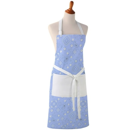 

Cotton Apron - Bandanna Print - Kitchen BBQ Restaurant Cooking Painters Artists - Full Apron