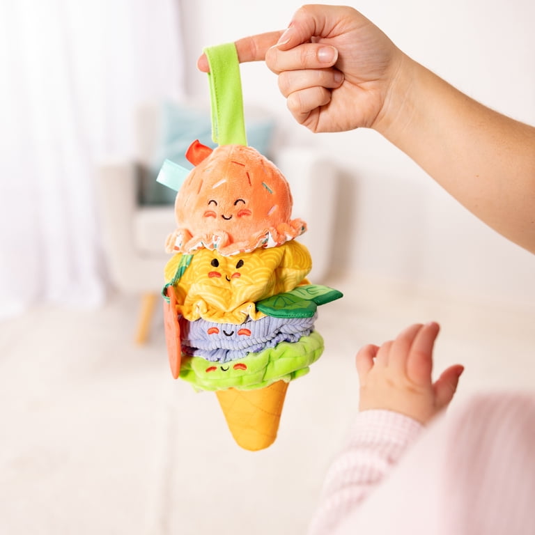 Ice Cream　ハニカム　チャイルドシート Melissa & Doug Ice Cream Clip-On Infant Toy with Vibration, Sound