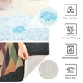 thumbnail image 3 of Yayeee Bath Rugs for Bathroom Floor Set of 2 Non Slip Fluffy Soft Absorbent Mat, Abstract Mountain, 3 of 7