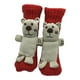 thumbnail image 2 of Calcetines de animales, regalos de , divertidos, gruesos y suaves, calcetines de tubo medio para el dormitorio y el hogar. Oso rojo, 2 of 7