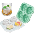 thumbnail image 1 of Ice Cube Tray, Molds Reusable， for Chilling Cocktails, Whiskey, Bourbon & Homemade Juice, 1 of 5