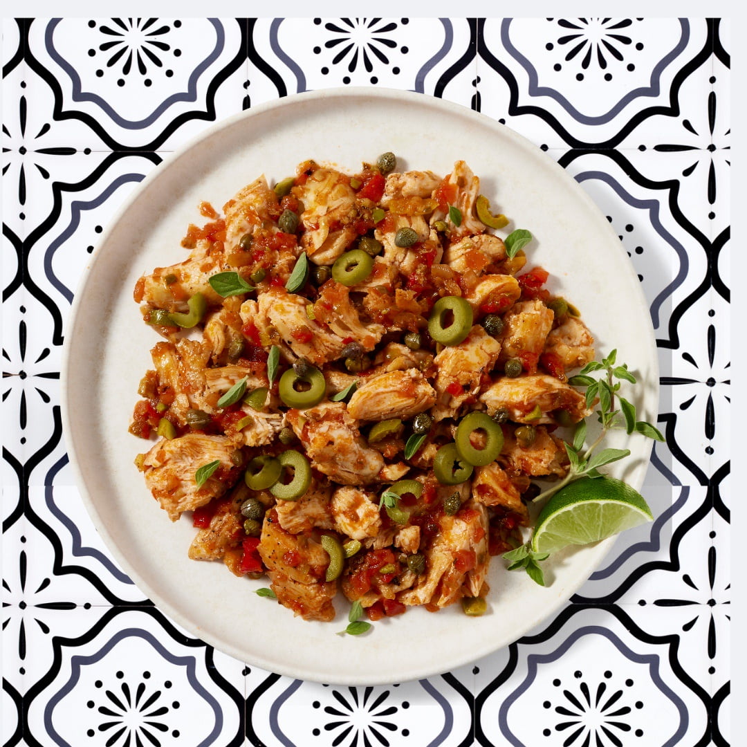 Garcia Foods Chicken Veracruz, Fully Cooked Refrigerated Entree, 14 oz Serves 3