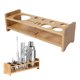 thumbnail image 5 of Soporte Para Herramientas De Barman, Organizador Ordenado, Madera De Bambú, Compacto, Práctico Y Portátil, Kit De Barman, Soporte Para Barra, 5 of 7