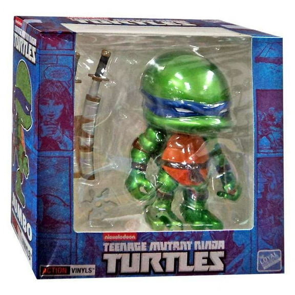 Teenage Mutant Ninja Turtles Jumbo Leonardo Vinyl Figure (Metallic)