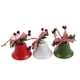 thumbnail image 2 of Campana de Navidad Macarena decoración de pared 3 piezas con bayas de acebo, 2 of 7