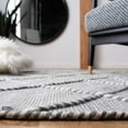 thumbnail image 4 of SAFAVIEH Casablanca Roswell Geometric Area Rug, Grey/Ivory, 4' x 6', 4 of 8