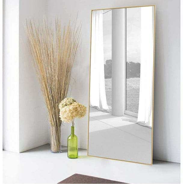 NeuType Full Length Mirror Decor Wall Mounted Mirror Floor Mirror