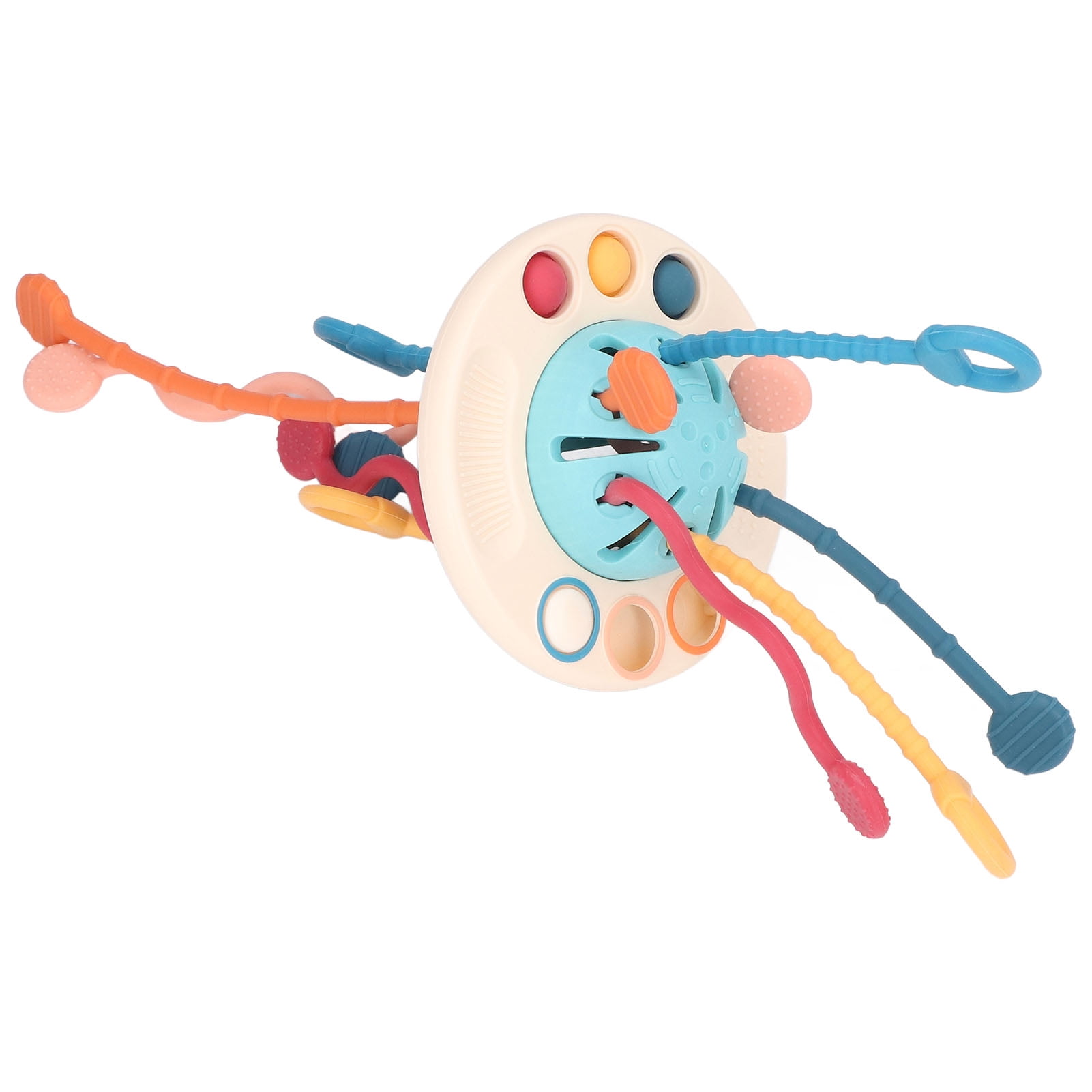 Kids Pull String Sensory Toy, Smoothing Edges Pull String Interactive Toy  For Home Play