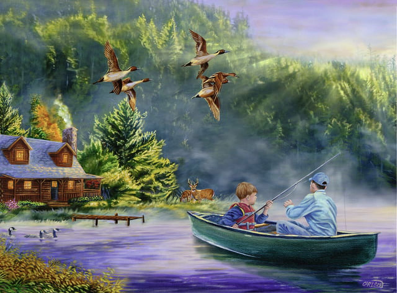 Ravensburger Great Outdoors Puzzle Series Weekend Escape, 300 Pieces Jigsaw Puzzle