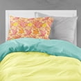 thumbnail image 2 of Carolines Treasures BB7498PILLOWCASE Fall Leaves Watercolor Red Fabric Standard Pillowcase, 2 of 2
