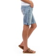 thumbnail image 4 of Jordache Women's Relaxed Bermuda Denim Shorts, Sizes 2-22, 4 of 5